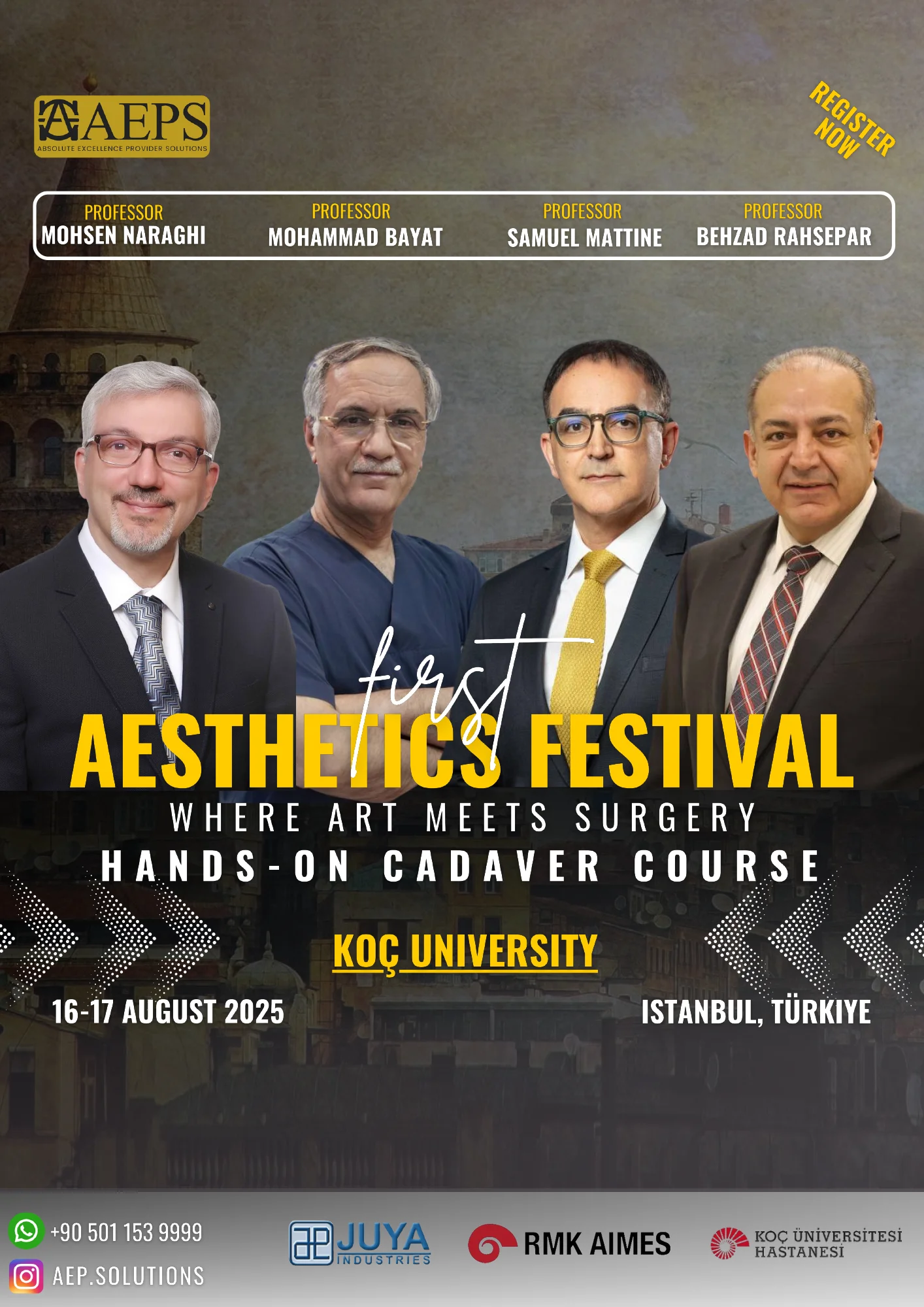 Aesthetics Festival, Hands-on Course